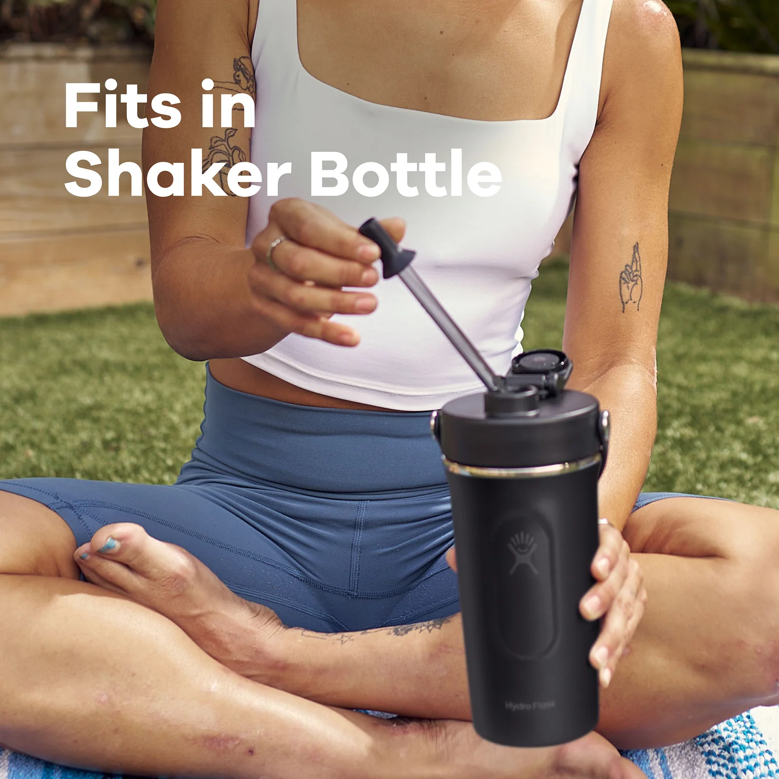 Shaker Cap Straw 2-Pack Accessory - Image 2